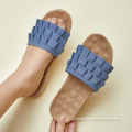 Summer Slippers Women Flat Casual Soft Open Toe Anti-Slip Slippers Manufactory